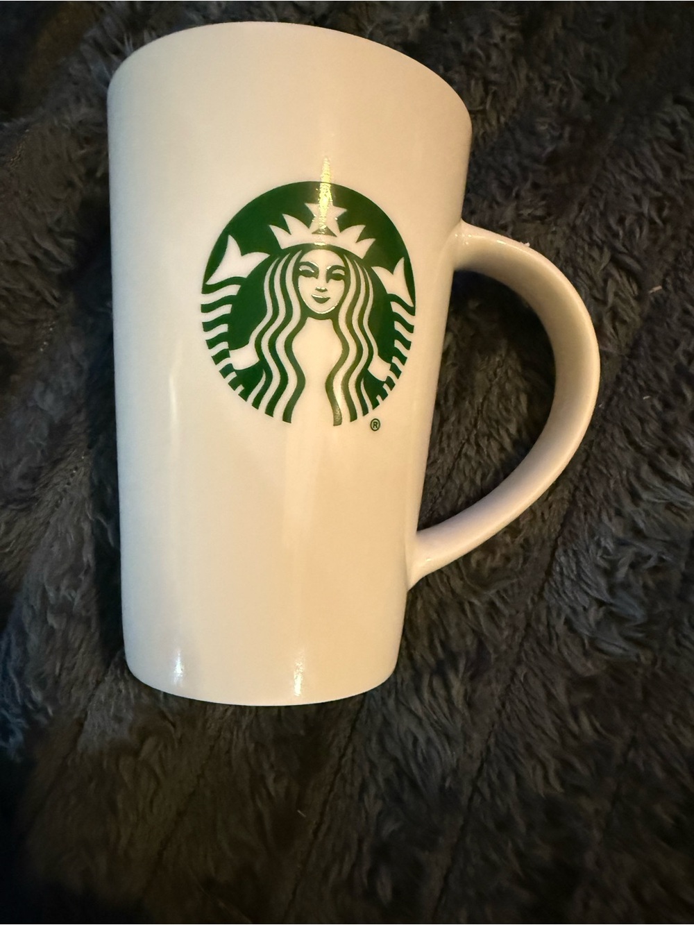 Starbucks White Mug with Green Siren Logo